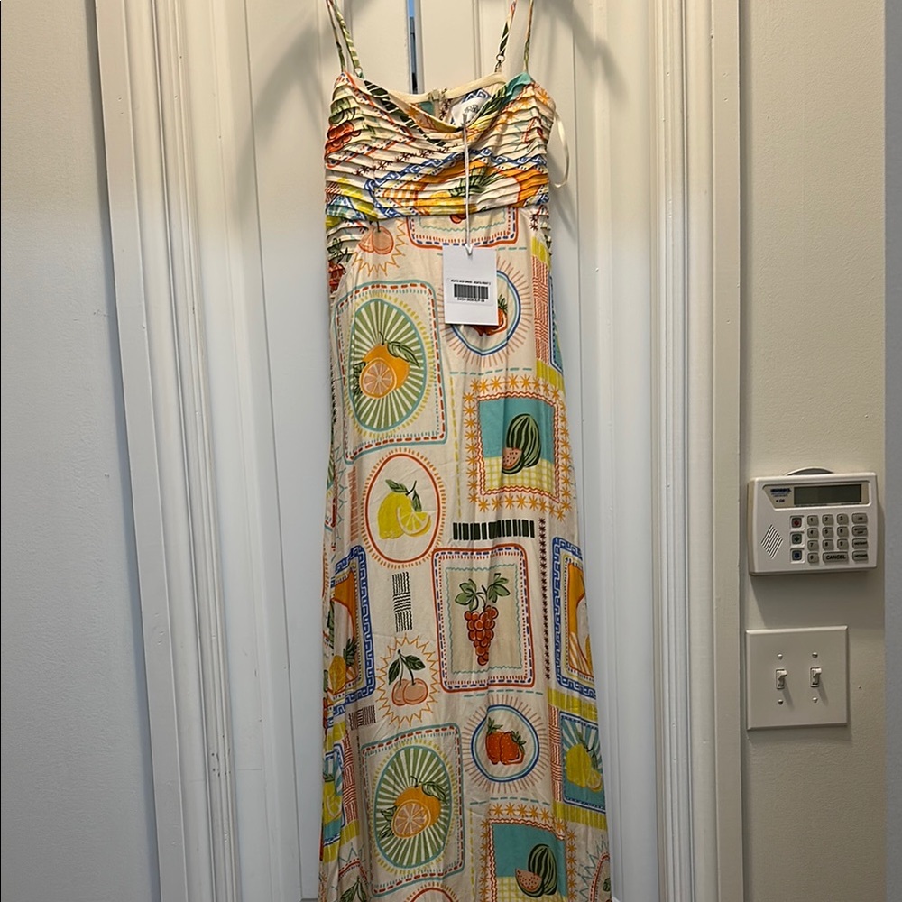 Colorful Patterned Maxi Dress - Picture 2 of 5